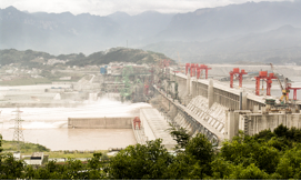 Three Gorges Dam under construction Thomas Barrat/Shutterstock Images LLC Dam